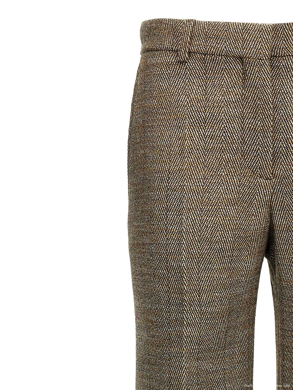 Affordable Women bootcut McCartney Stella trousers low-rise 0503